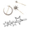 4x Hairpin Clip Snap Clip Barrette Zipper Clip