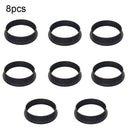 8Pcs Round Shape Mousse Circle Cutter Decorating Tool French Dessert Cake M`US