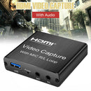 4K 1080P Game Recording HDMI Video Capture Card For Live Streaming HD Portable