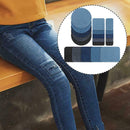 20Pcs DIY Iron on Denim Fabric Patches For Clothing Jeans Knee Repair Kit