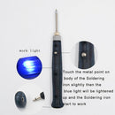 Mini Portable Soldering Iron Pen Kit LED Indicator 5V 8W USB Powered Welding