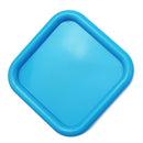 Square Magnetic Pin Cushion Pincushion Sewing Needles Organizer Blue 8.5cm