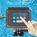Rubber Button 30m Underwater Waterproof Case Cover for GoPro HERO 8 Camera