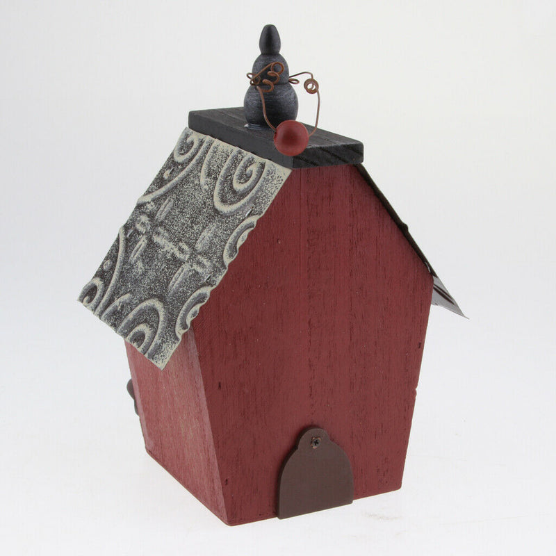 2 Pieces Wood Bird House, Retro Country Cottages Bird House, Woodland Cabin