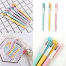 3Pcs Erasable 0.38mm Blue Gel-ink Pen High Quality Office Stationery Supplies