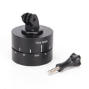 360 Degree Rotating Pan Time Lapse Stabilizer Camera Tripod Adapter for Gopro LJ