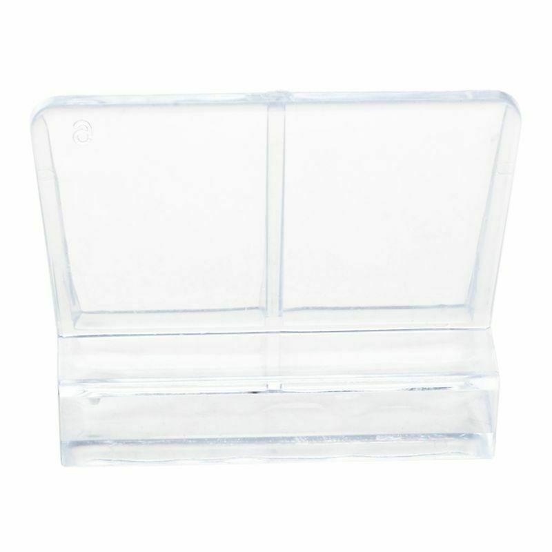 Aquarium Fish Tank Glass Cover Clip Support Holder, 6mm, 4-Pack