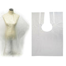 100pcs Large Disposable Hair Cutting Cape Gown Barber Shop Capes Apron
