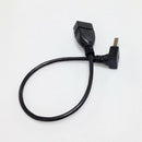 USB2.0 male to female extension cable 25CM 90 degree elbow extension line A