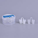 8 Pcs/Box Anti Snore Apnea Slicone Nose Clip Anti-snoring Breathe Aid Stop Sn BX