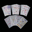 4 Sheets Constellations Stickers For Card Making Students DIY Art Crafts