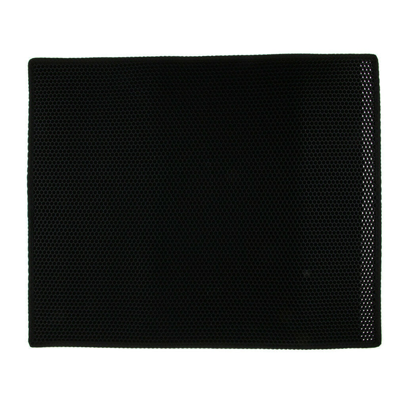 Cat Anti-Tracking Litter Mat Pad Cat Feeding Mat Floor Protection Black