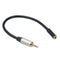 1ft 30cm 1/8in 3.5mm Male Jack to Female Stereo Audio Extension Cable Wire