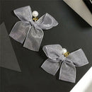 Bow Tie Dangle Earrings Ear Stud Earrings Women Jewelry Gift Wedding Earring 3c