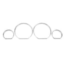 4pcs Dashboard Decoration Frame Auto Car Front Styling Cover for BMW E46