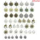 45Pcs/Set Alloy Mixed Sunlight Moon Charms Pendant Jewelry DIY Making Craft Gilj