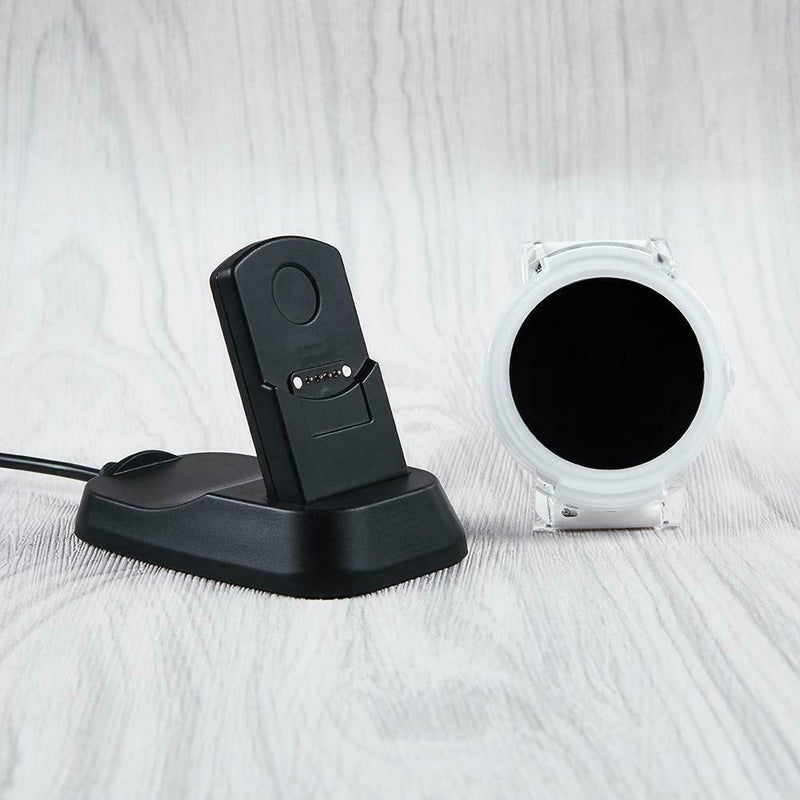 Charging Stand Cradle Dock Charger Adapter w/1m Data Cable for Ticwatch E/S