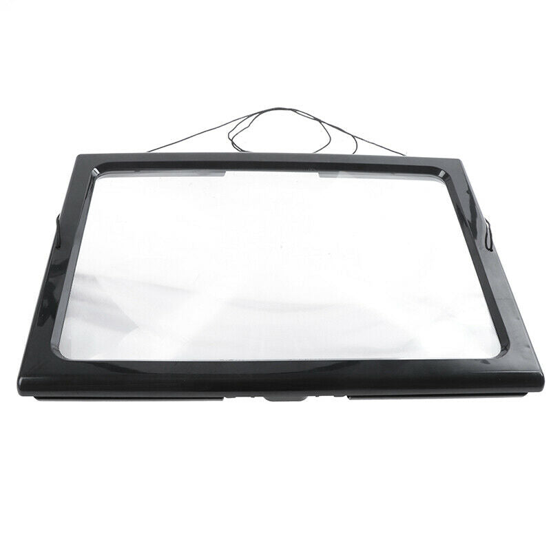 Lazy desktop led light plastic material reading A4 bracket magnifying glass BX