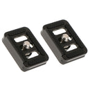 2Pack TY-C10 Professional Aluminum Quick Release Plate 1/4'' For Tripod Ball