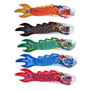 2Pcs Chinese Dragon Flag Outdoor Windsock Carp Streamer Hanging Decor for Garden