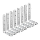 8Pcs Corner Brackets 3 X 5 Inch,Right Angle Bracket 304 Stainless Steel ove
