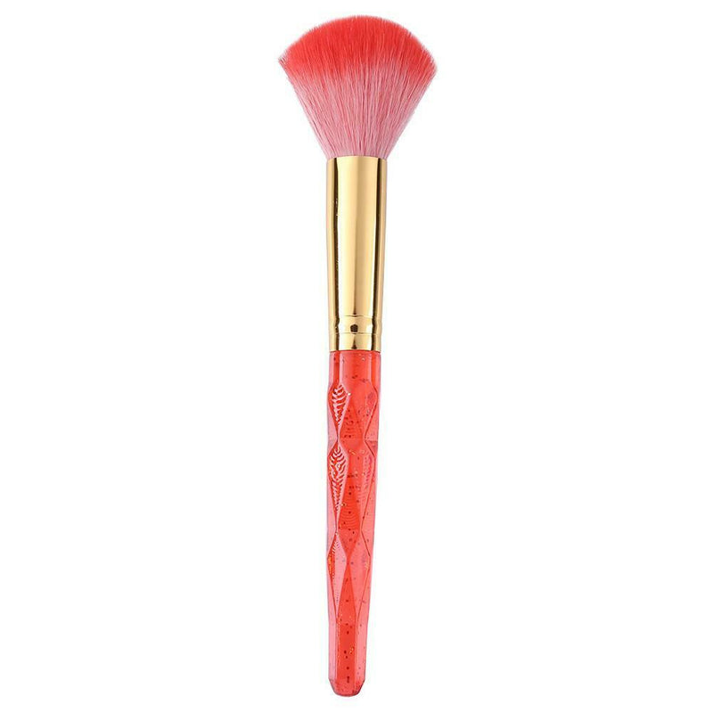 Diamond Makeup Brush Women Cosmetics Beauty Make Up Brush Tool (Red) A
