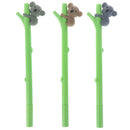 Cute Animal Pen Stationery Gel Ink Pen 0.5mm Black Pens Student Supplies- OZ
