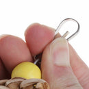 Bird Parrot Toys Natural Wooden Grass Chewing Bite Hanging Cage Accessories I8G7