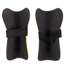 Yellow Durable New 1 Pair Competition Pro Soccer Shin Guard Pads Shinguard