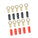 5 Pairs 8 AWG Ring Terminals Wire Cable Connectors Corrosion Resistant