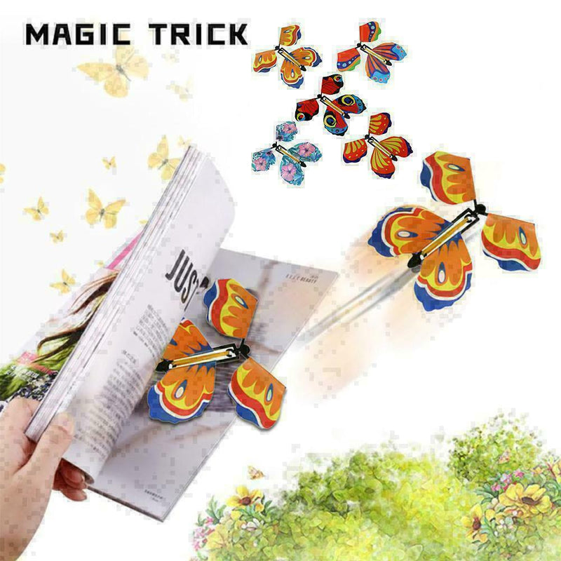 3Pcs Creative Diy Papillon Magique Volant En Plastique Papillon Enfants Sur S0S9