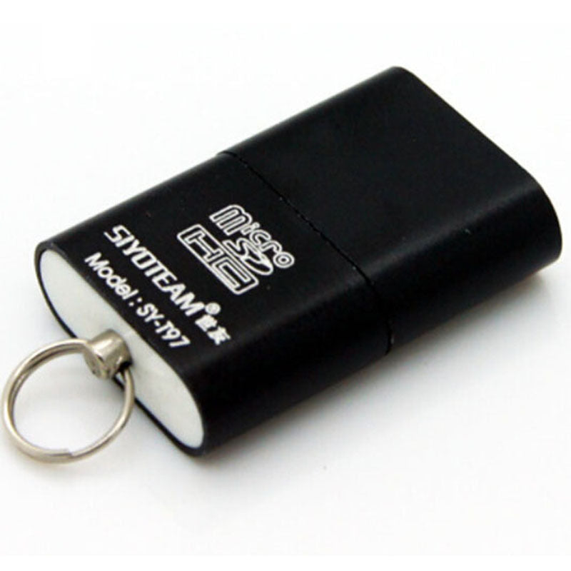 High Quality Mini USB 2.0 Micro SD TF T-Flash Memory Card Reader Adapter Gift