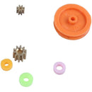 80PcsPlastic DIY Robot Gear Kit Gearbox Motor Gear Set For DIY Car Robot