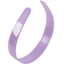 Lady Purple Plastic Hair Hoop Headband Ornament w Teeth