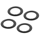 4Pcs Woofer Audio Speaker Part Foam Edge Surrounds Rings Spare Kit 4''