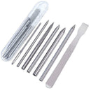 6Pcs/Set Stainless Steel Paracord FID Set Lacing Stitching Needles Smoothin Q8Y7
