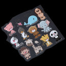 Cute Animals Iron on Patches Washable Heat Transfer Stickers T-shirt Appliquesly