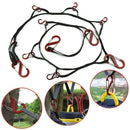 Outdoor Camping lanyard With Hook Rope Storage Travel Clothesline Tent Hook