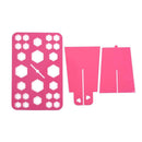 26hole Makeup Brushes Drying Rack Brush Holder Cosmetics Makeup Tools Pink