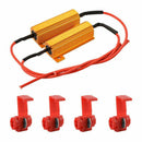 2 pieces Charge Resistors LED 50W 6 ohm for LED Turn Signal Light or LED Li F4G7