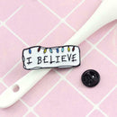 Creative Letters Pin Brooch Cute Badges Backpack Jacket Unisex Jewelry Gift