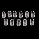 10PCS 3mm LED Light Emitting Diode Lampshade Protector Clear FT