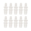 10Pcs Water Pipe Tube Adapter Outlet Inlet Hose Control Valve 12mm to 16mm