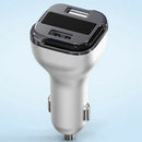 Smart car with display charger / dual usb car charger
