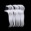 30Pcs/Box Sticks Health Tooth Clean Picks Dental Floss Flosser Toothpicks  OZ