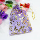 18*13CM 10x Jewelry Pouch Gift Bags Wedding Favors Organza Pouches Decoration .