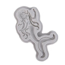 Mermaid Sugar Silicone Decorating Molds Cake Candy`Chocolate-Gumpaste Clay Mould