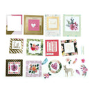 32pcs photo love flowers frames cardstock die cut for scrapbooking/photo decor L