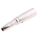 2 Pack XLR 3-Pin Male to 1/4" 6.35mm Mono Female Jack Audio Mic Adapter