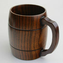 Wooden Tankard Beer Stein Mug Milk Coffee Drink Cup Wedding Groomsmen Gift
